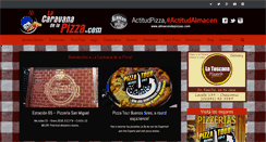 Desktop Screenshot of caravanadelapizza.com